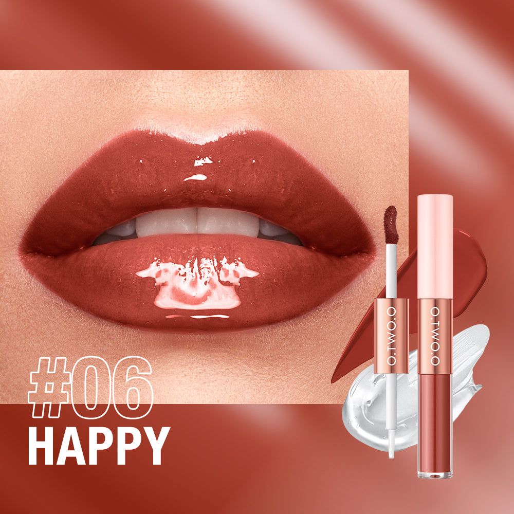 O.TWO.O Double Effect Matte & Gloss Lipstick β Dual Finish Lip Color UAE
