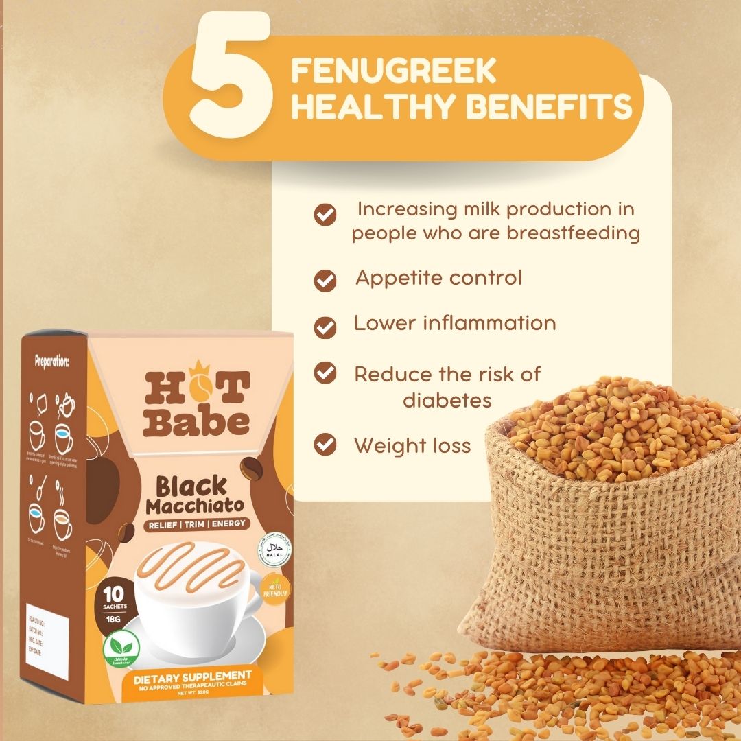 KIRAY'S Hot Babe Premium Macchiato – Creamy Coffee Blend Sachets UAE