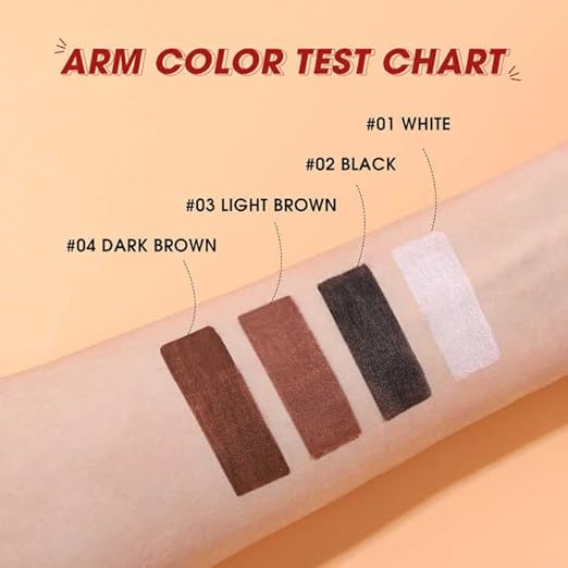 O.TWO.O White Delicate Waterproof Eyeliner – Smudge-Proof Eye Makeup in UAE