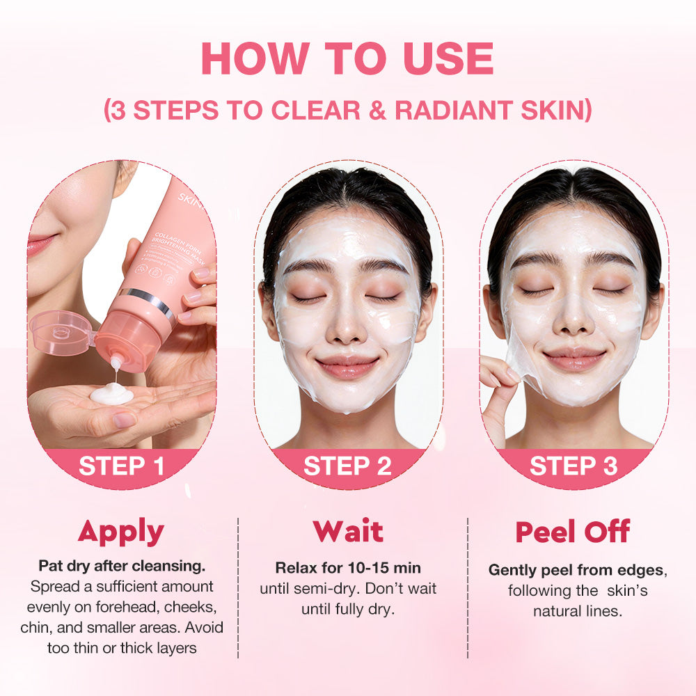 Skinever Collagen PDRN Brightening Face Mask