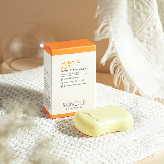 SKINEVER Salicylic Acid Refreshing Acne Soap β Anti-Acne & Oil Control Cleanser UAE