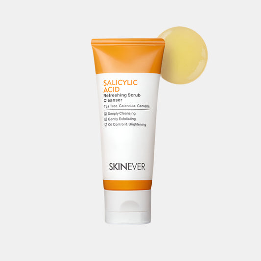 SKINEVER Salicylic Acid Scrub Cleanser – Gentle Exfoliating Cleanser UAE