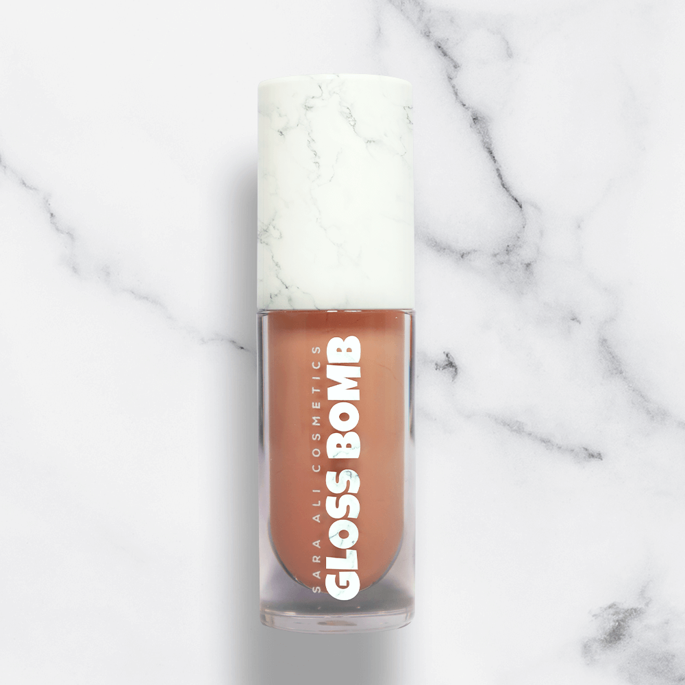 Sara Ali Cosmetics Caramel gloss bomb