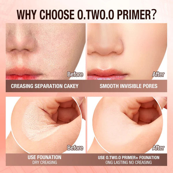 O.TWO.O Zero Pores Primer – Invisible Pore-Blur Soft Focus Makeup Base UAE