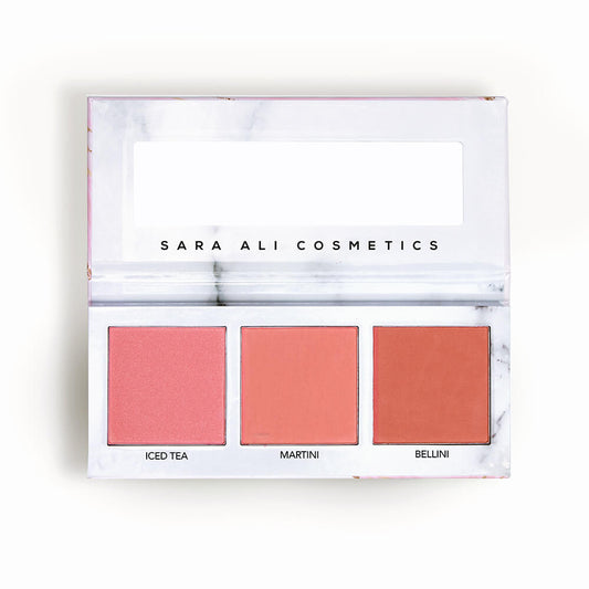 Sara Ali Cosmetics makeup palette with pigmented shades