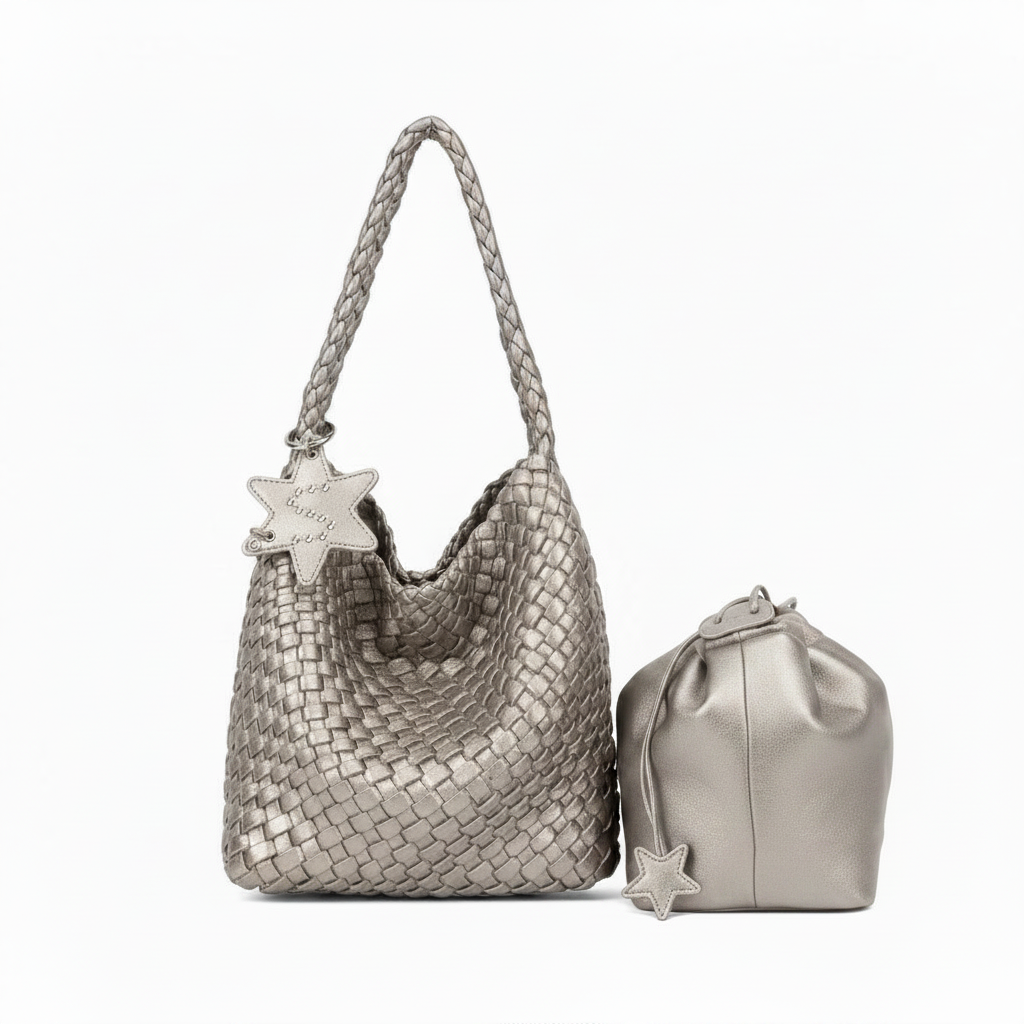 Chrisbella woven hobo bag braided leather