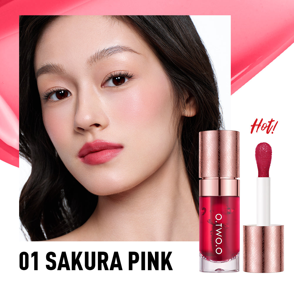 O.TWO.O Haute Watery Lip and Cheek Tint – 2-in-1 Lightweight Long-Lasting Stain for Natural Glow in UAE