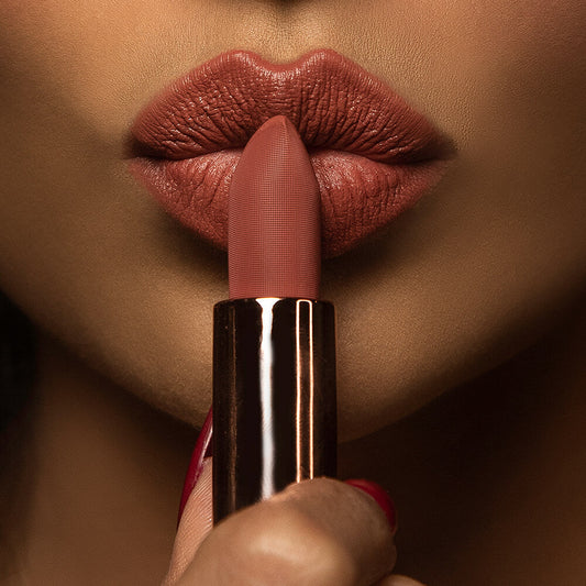 Sara Ali Cosmetics Proposal mocha bullet lipstick