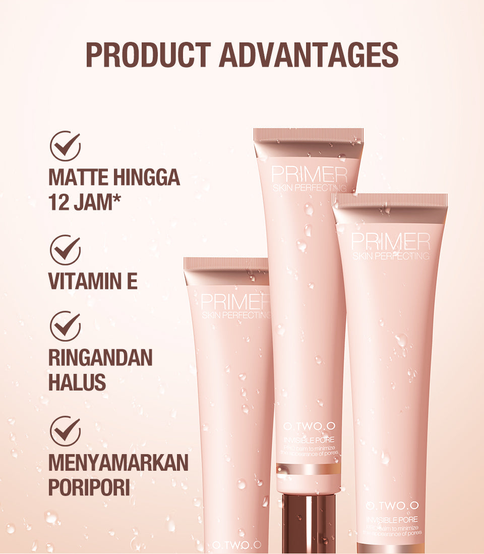 O.TWO.O Invisible Pore Primer – Pore-Blurring, Smoothing Primer UAE
