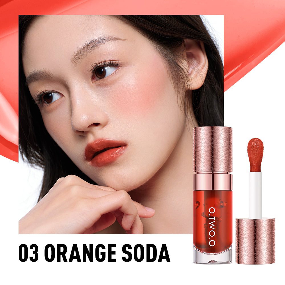 O.TWO.O Haute Watery Lip and Cheek Tint – 2-in-1 Lightweight Long-Lasting Stain for Natural Glow in UAE
