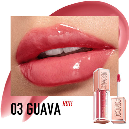 O.TWO.O Iconic Haute Hydrating Vinyl Lip Gloss – Moisturizing High-Shine Lip Gloss UAE