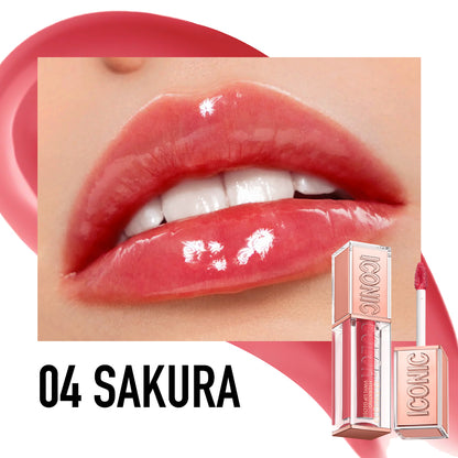 O.TWO.O Iconic Haute Hydrating Vinyl Lip Gloss – Moisturizing High-Shine Lip Gloss UAE