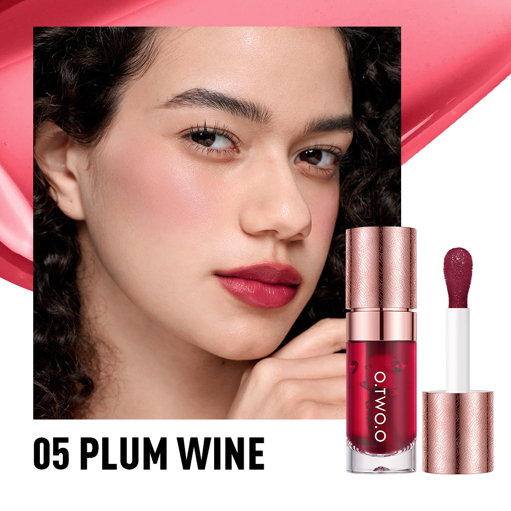 O.TWO.O Haute Watery Lip and Cheek Tint – 2-in-1 Lightweight Long-Lasting Stain for Natural Glow in UAE