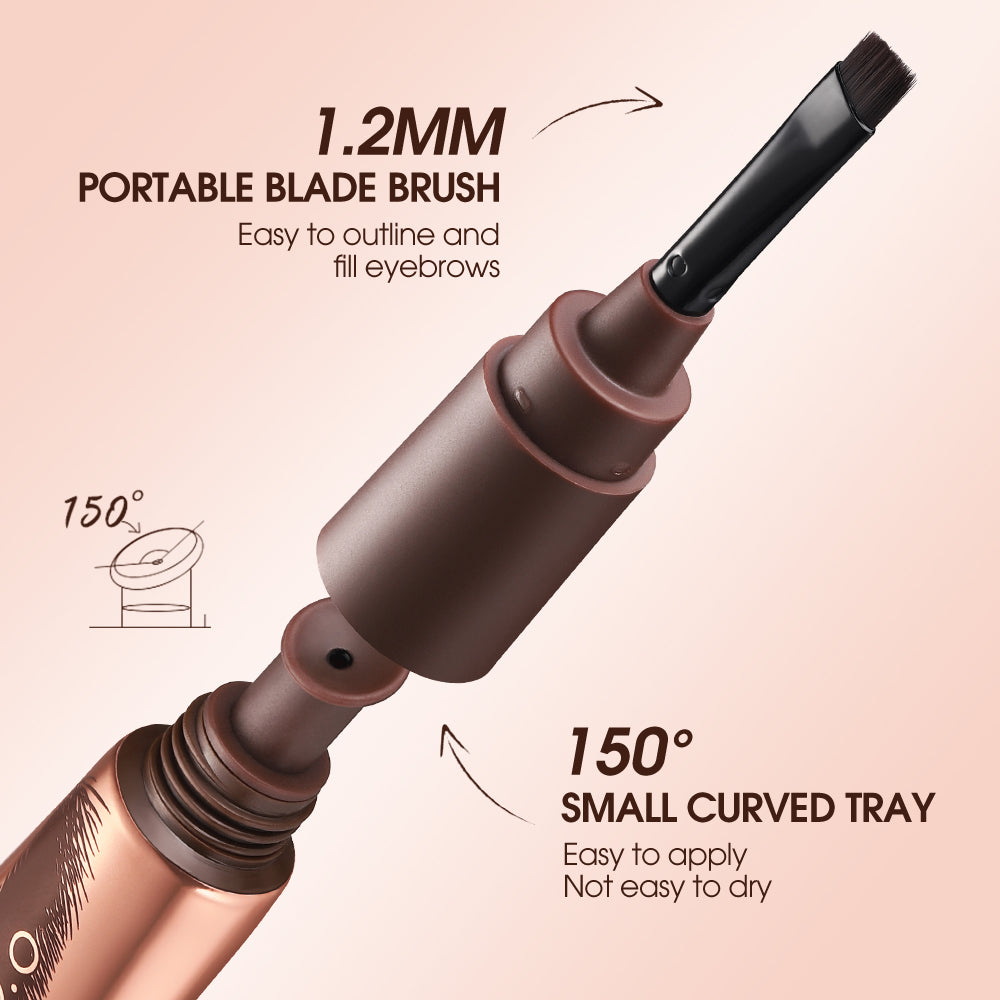 O.TWO.O Waterproof Peel-Off Eyebrow Tint – Long-Lasting Smudge-Proof Brow Dye UAE