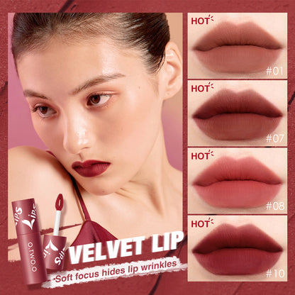 O.TWO.O Velvet Matte Lip Gloss – Waterproof Matte Liquid Lipstick High Pigment UAE