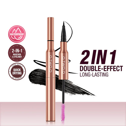 O.TWO.O 2 in 1 Charming Eye – Dual-Ended Eyeliner & Mascara UAE