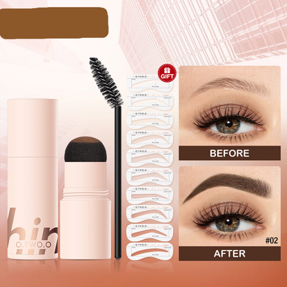 O.TWO.O Stamp BrowFun Cushion Eyebrow Powder – Long-Lasting Waterproof Eyebrow Makeup UAE
