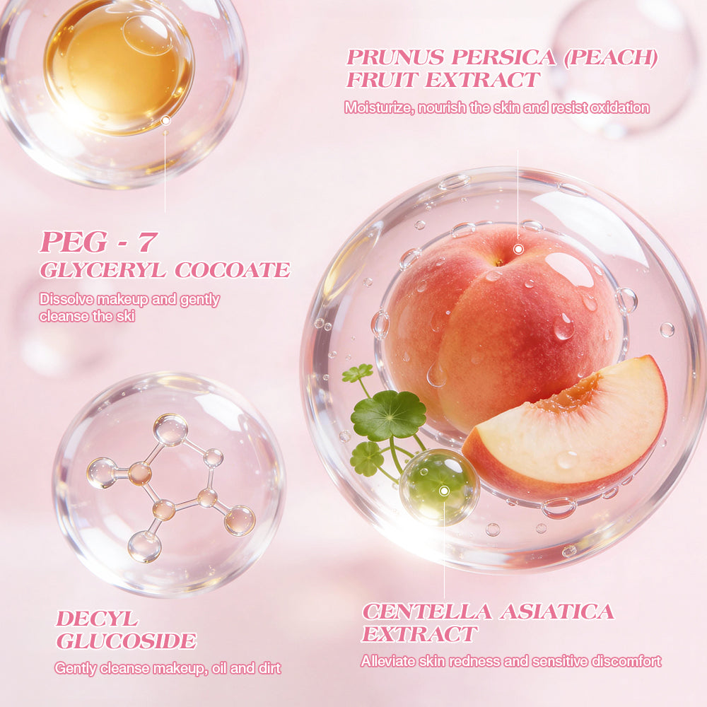 O.TWO.O Peach Refreshing Makeup Cleansing Pads