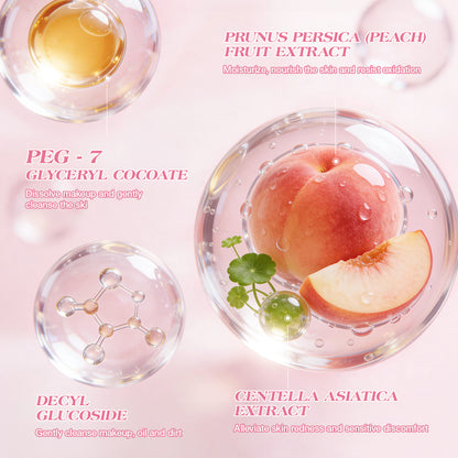 O.TWO.O Peach Refreshing Makeup Cleansing Pads