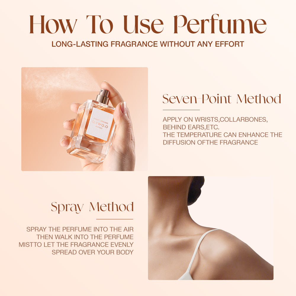 O.TWO.O Sweet Dreams Potent Memory Parfum – Soft Cozy Long-Lasting Floral Perfume for Women UAE