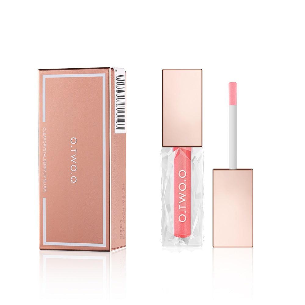 O.TWO.O 5 Colors Crystal Berry Lip Gloss – Glittery Moisturizing Plump Lip Gloss in UAE