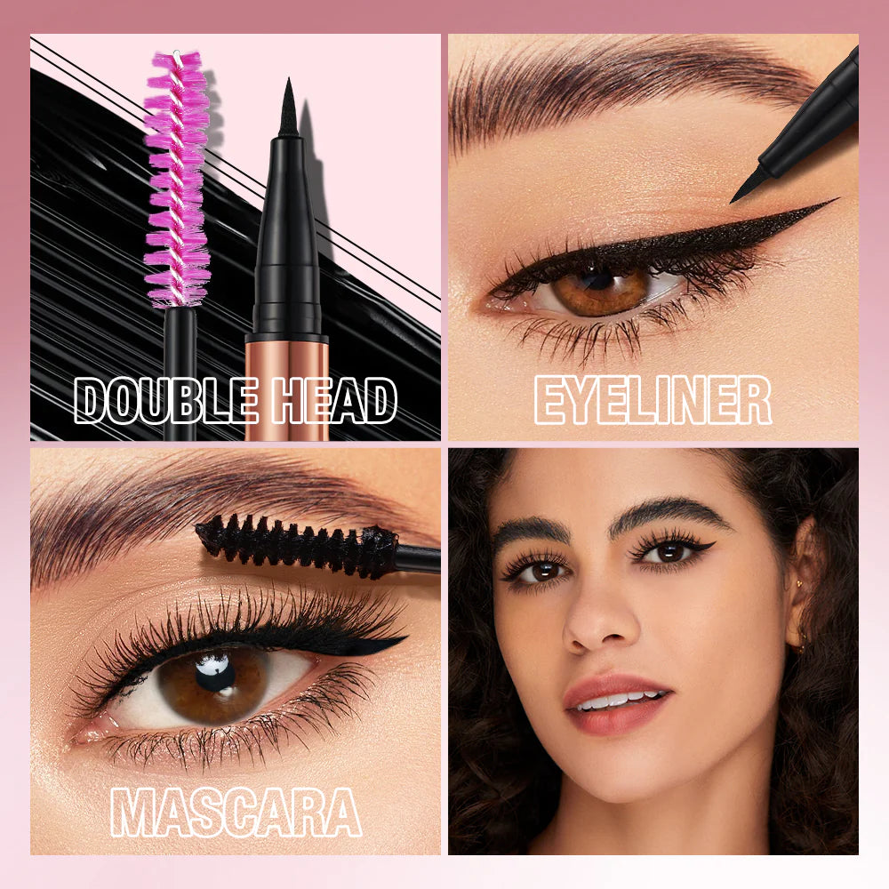 O.TWO.O 2 in 1 Charming Eye – Dual-Ended Eyeliner & Mascara UAE
