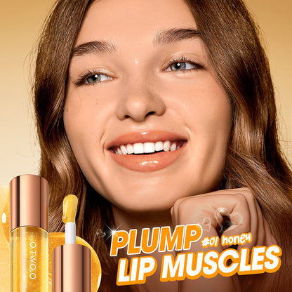 O.TWO.O Plump Shiny Crystal Lip Gloss – High Shine Moisturizing Plumper UAE

