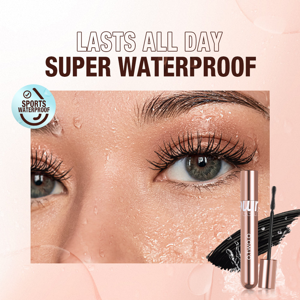 O.TWO.O Volume & Curling Waterproof Mascara – Long-Wear Smudge-Proof Lash Lift UAE

