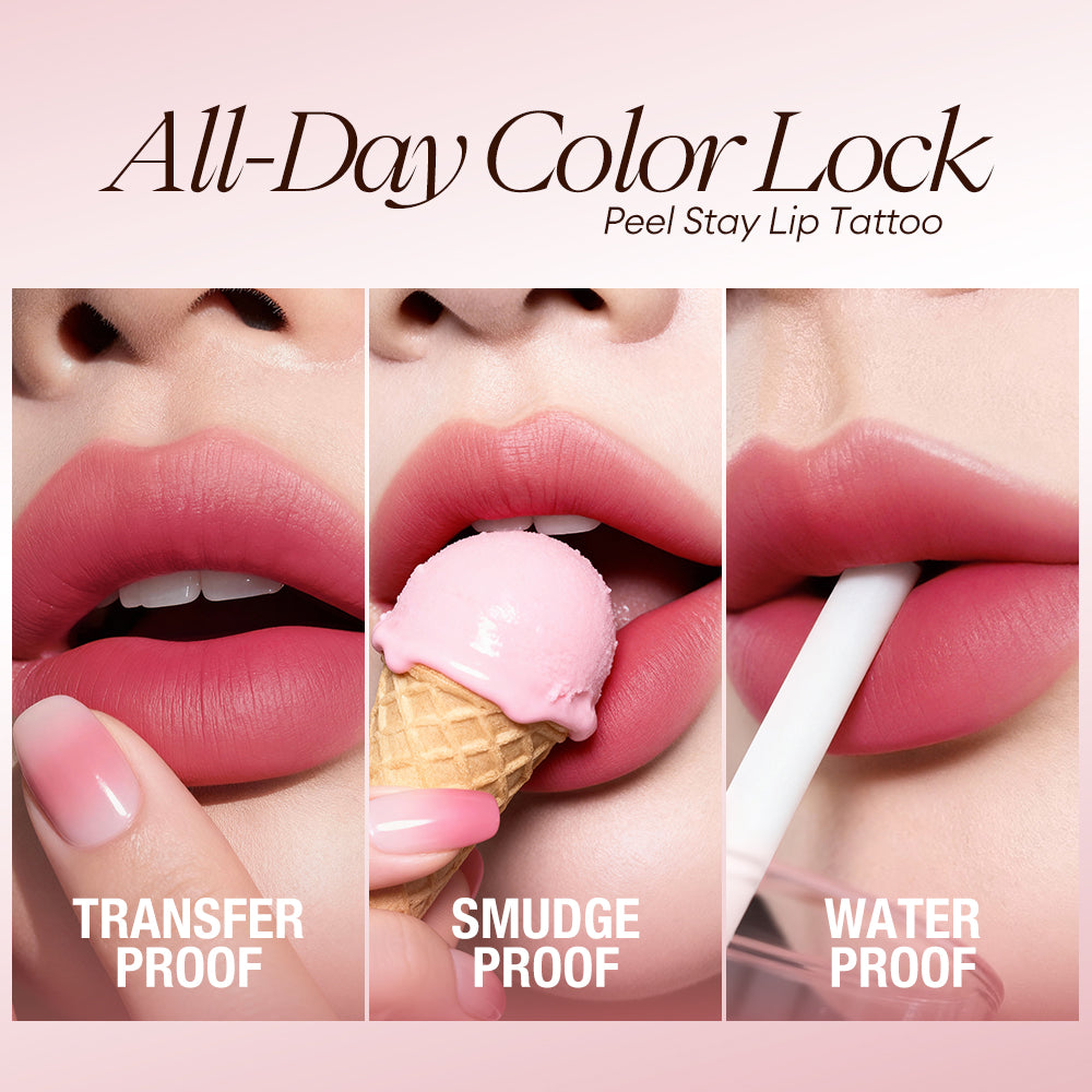 O.TWO.O Color Lock Peel Off Lip Tattoo