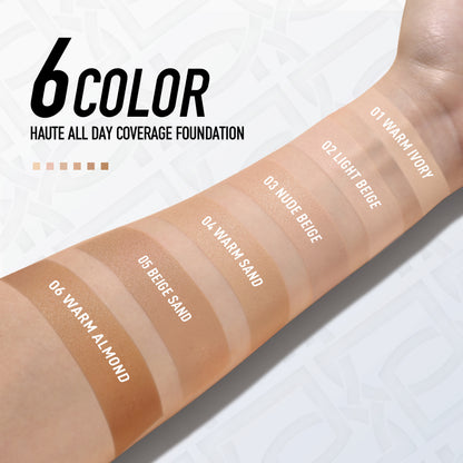 O.TWO.O Haute All Day Coverage Foundation – Full Coverage Long-Lasting Base UAE