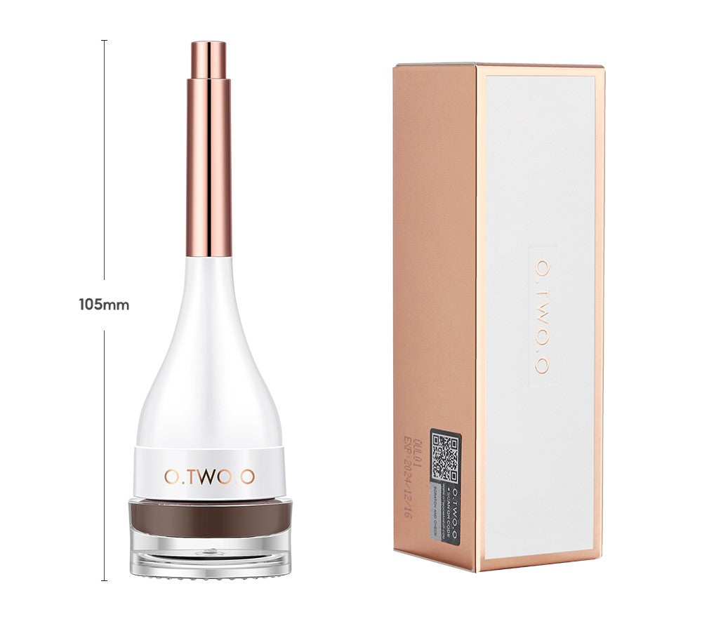 O.TWO.O 4-Color Waterproof Eyebrow Cream – 3D Brow Shaping Gel in UAE