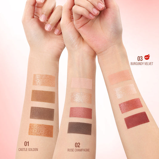 O.TWO.O Luxurious Dazzling Eyeshadow Palette