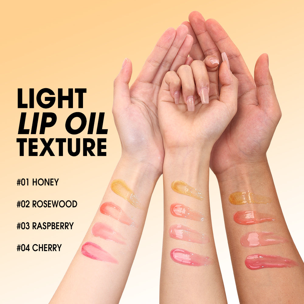 O.TWO.O Plump Shiny Crystal Lip Gloss – High Shine Moisturizing Plumper UAE

