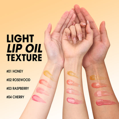 O.TWO.O Plump Shiny Crystal Lip Gloss – High Shine Moisturizing Plumper UAE

