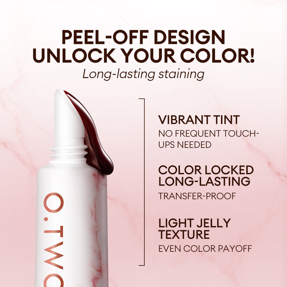 O.TWO.O Color Lock Peel Off Lip Tattoo