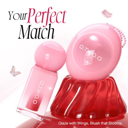 O.TWO.O Jelly Set – Hydrating Glossy Lip & Cheek Jelly Makeup UAE