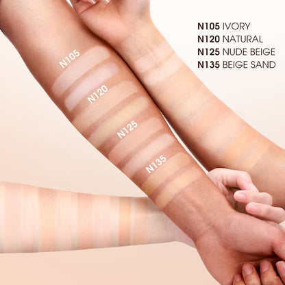 O.TWO.O Soft Focus Powder and Cushion Cream Set – Long-Lasting Hydrating Glow for UAE Skin