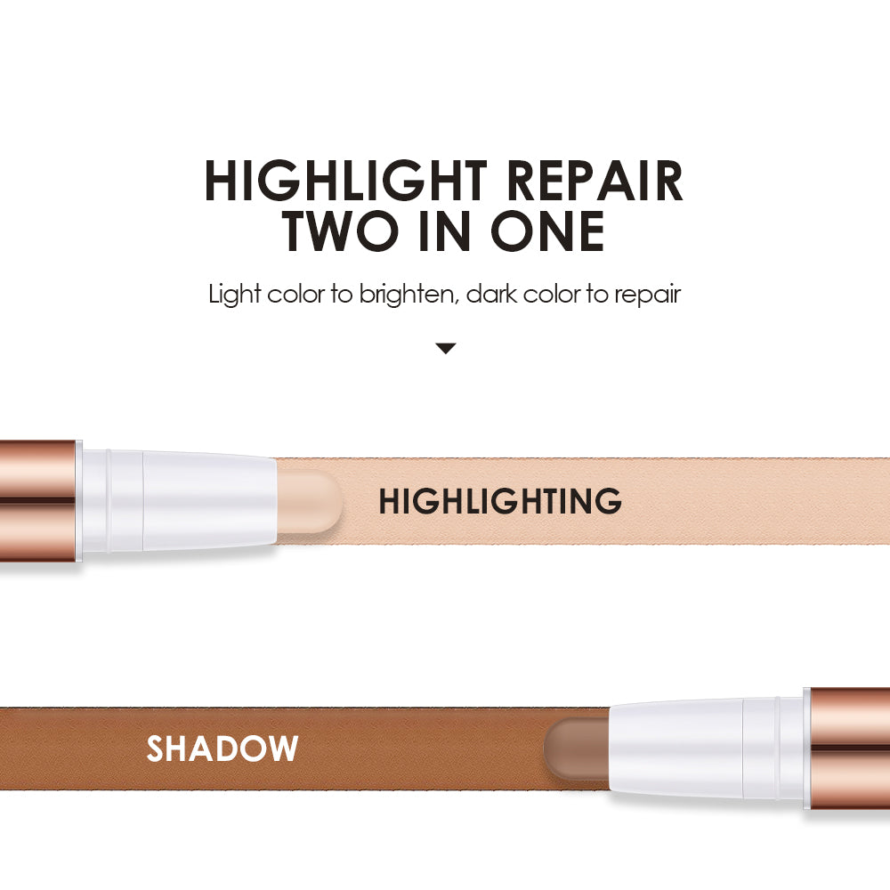 O.TWO.O 2-in-1 Brighten and Repair Contour Stick – Dual-Ended Highlighter & Sculpting Cream UAE