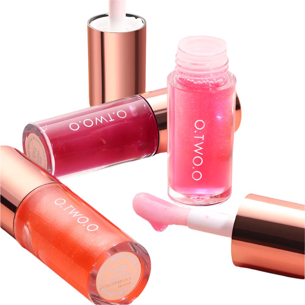 O.TWO.O Plump Shiny Crystal Lip Gloss – High Shine Moisturizing Plumper UAE

