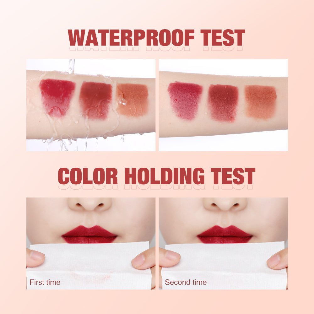 O.TWO.O Velvet Matte Lip Gloss – Waterproof Matte Liquid Lipstick High Pigment UAE