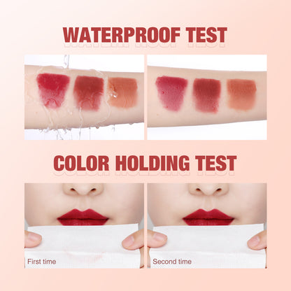 O.TWO.O Velvet Matte Lip Gloss – Waterproof Matte Liquid Lipstick High Pigment UAE