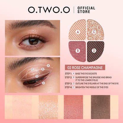 O.TWO.O Luxurious Dazzling Eyeshadow Palette