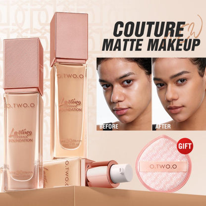 O.TWO.O Haute All Day Coverage Foundation – Full Coverage Long-Lasting Base UAE