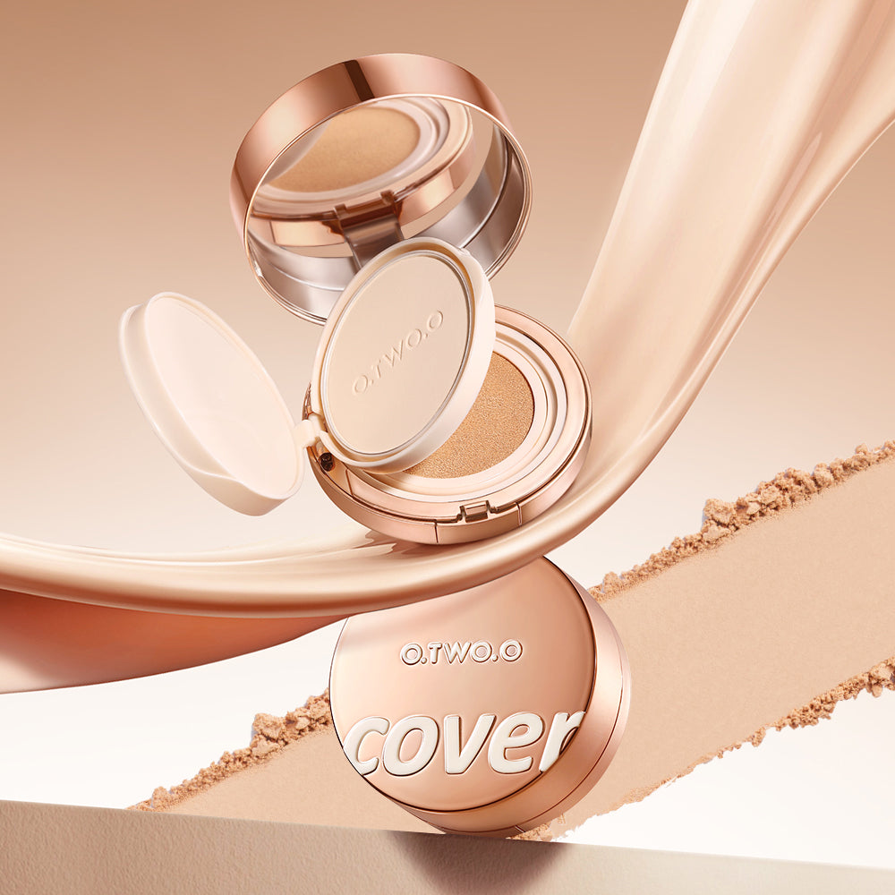O.TWO.O Soft Focus Powder and Cushion Cream Set – Long-Lasting Hydrating Glow for UAE Skin