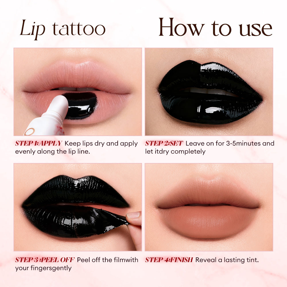 O.TWO.O Color Lock Peel Off Lip Tattoo