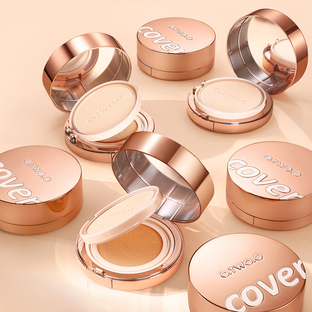 O.TWO.O Soft Focus Powder and Cushion Cream Set – Long-Lasting Hydrating Glow for UAE Skin