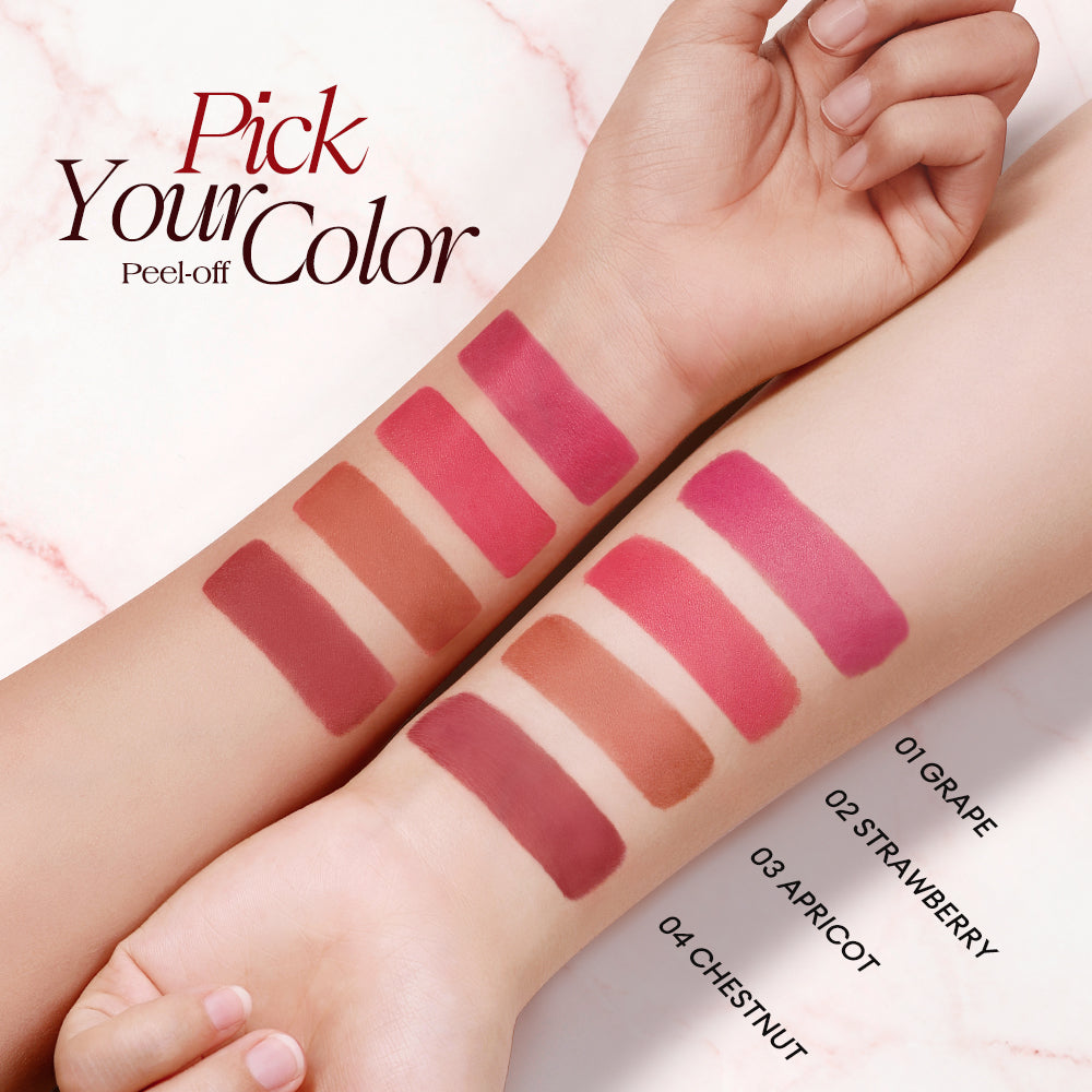 O.TWO.O Color Lock Peel Off Lip Tattoo