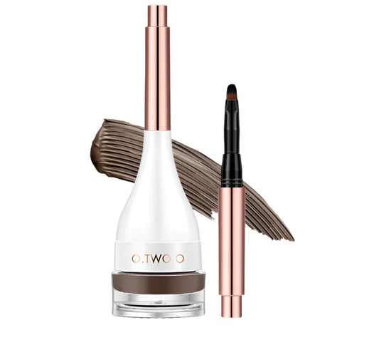 O.TWO.O 4-Color Waterproof Eyebrow Cream – 3D Brow Shaping Gel in UAE