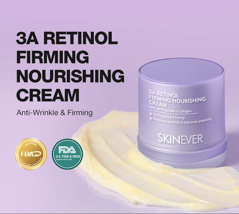 SKINEVER 3A Retinol Firming Nourishing Cream – Anti-Aging & Lifting Night Cream UAE