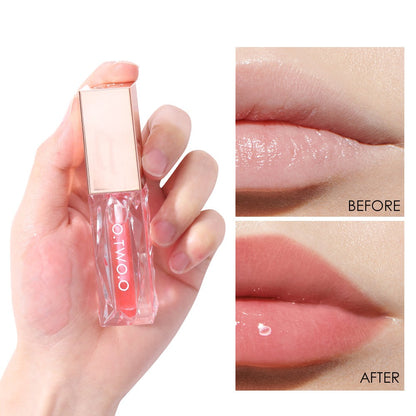 O.TWO.O 5 Colors Crystal Berry Lip Gloss – Glittery Moisturizing Plump Lip Gloss in UAE